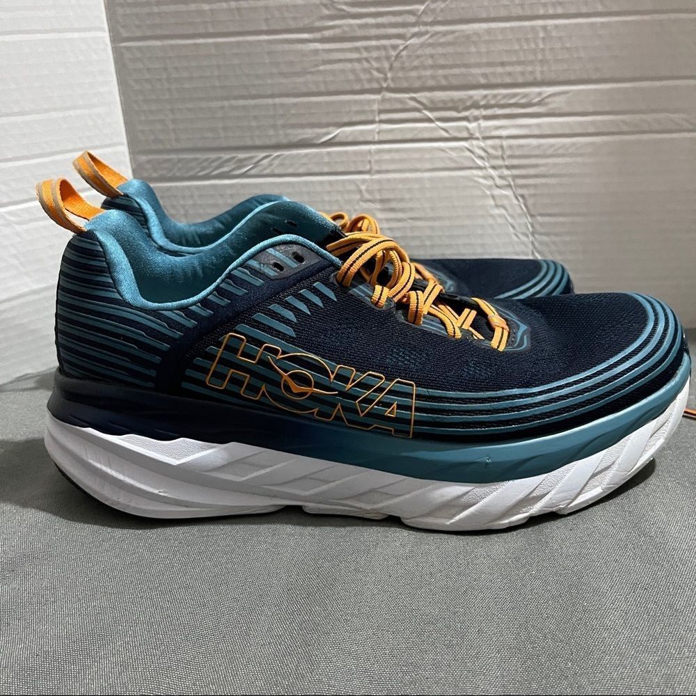 Hoka One One Mens Bondi 6 Running Shoes Size 10